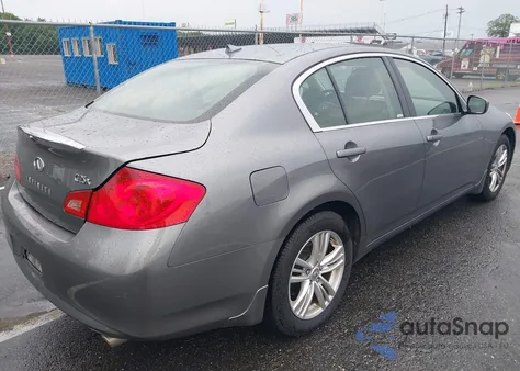 2012 Infiniti G25X z USA, uszkodzony, nr VIN JN1DV6AR0CM862539